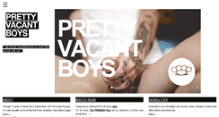 Desktop Screenshot of prettyvacantboys.com